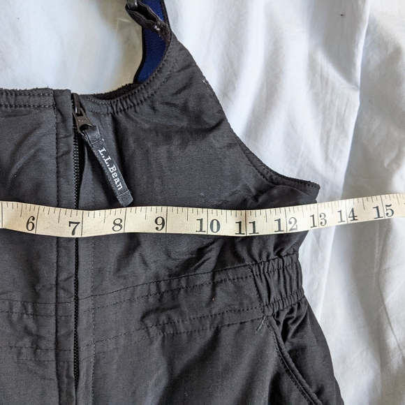 L.LBean Unisex Cold Buster insulated snow bibs size 6X-7 - Picture 9 of 12